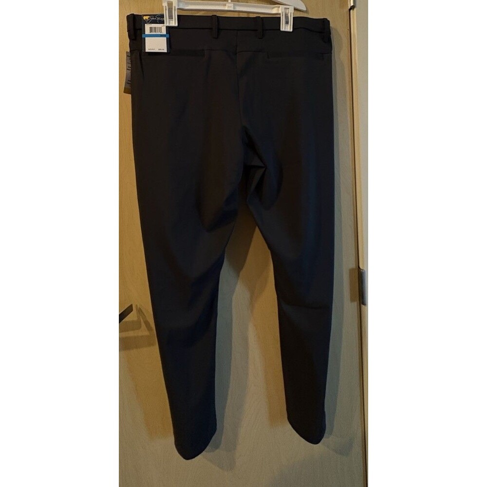 Jack Nicklaus branded pants in the "caviar" color